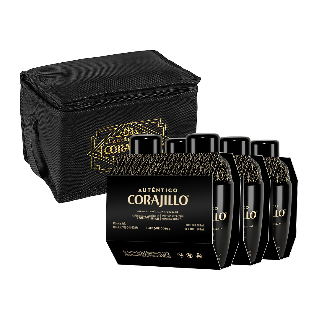Auténtico Corajillo – Paquete Especial – 3 Duo Packs + Hielera de Colección